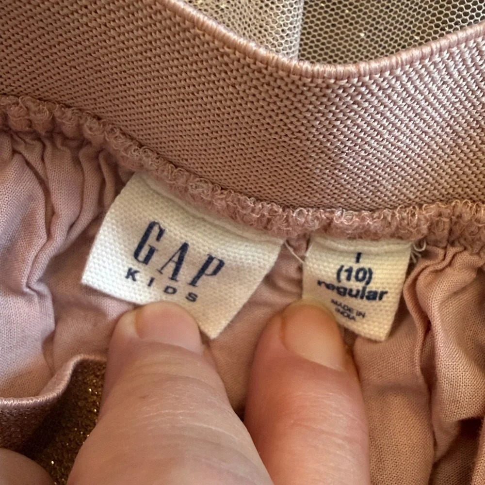 Gap Kids Girls Large 10 Regular Pink Tulle Skirt
